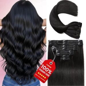 Black Human Hair Extensions